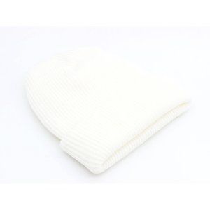 **New Never Worn** Unisex Cuffed Beanie--White
